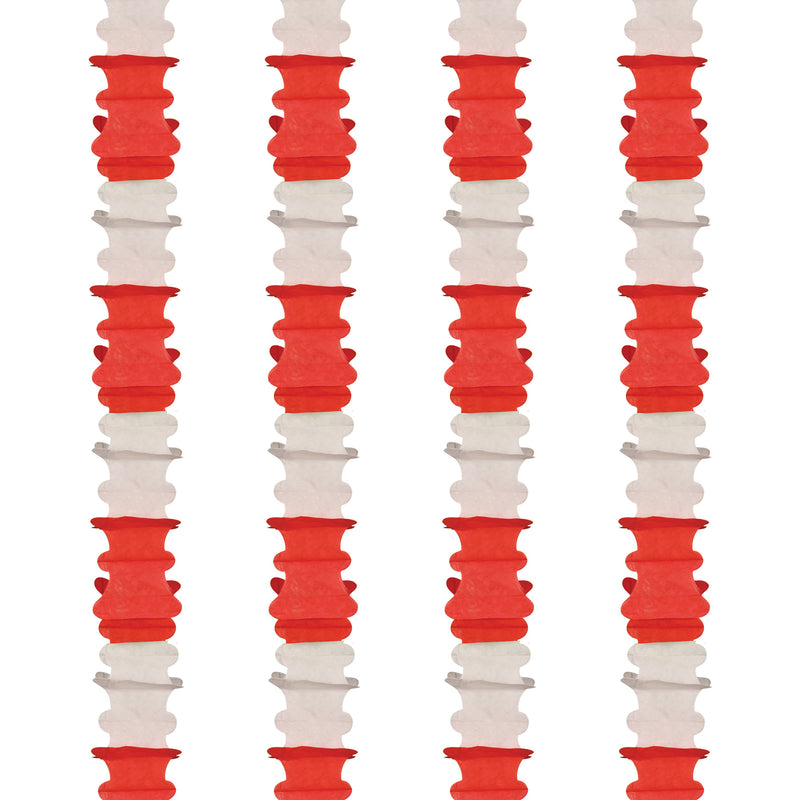 Ceiling Drops – 4½" x 14' 6" – (4/Pkg) by Beistle for Valentines Ceiling Décor