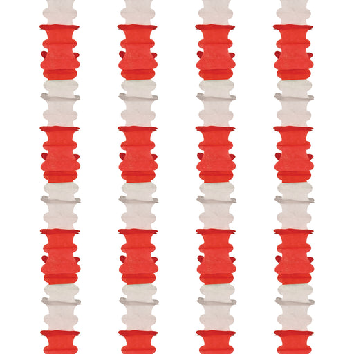Ceiling Drops – 4½" x 14' 6" – (4/Pkg) by Beistle for Valentines Ceiling Décor