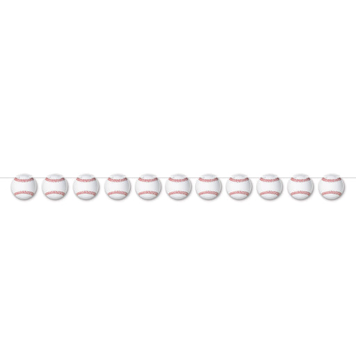 Baseball Streamer – 5½" x 6' 3" – (1/Pkg) by Beistle for Baseball Streamers