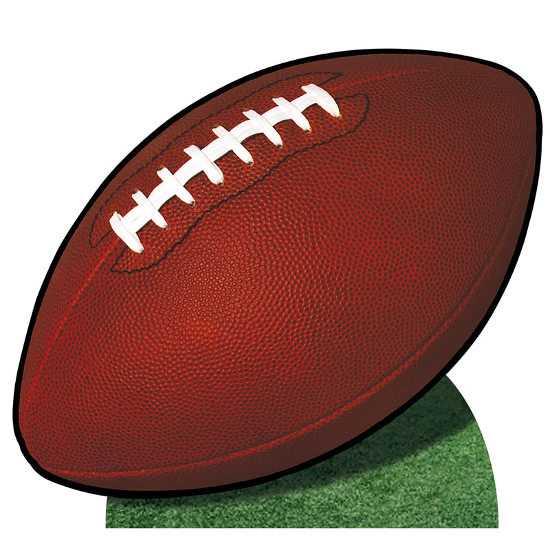 Football Stand-Up – 3' ¼" x 3' 4" – (1/Box) by Beistle for Football 3-D Props