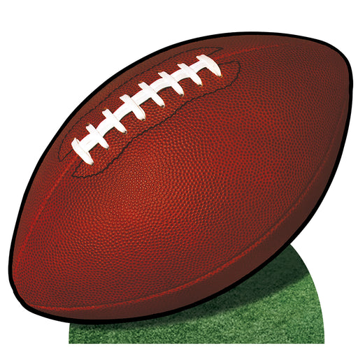 Football Stand-Up – 3' ¼" x 3' 4" – (1/Box) by Beistle for Football 3-D Props