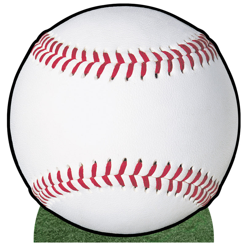 Baseball Stand-Up – 3' 3¾" x 3' 3" – (1/Box) by Beistle for Baseball 3-D Props