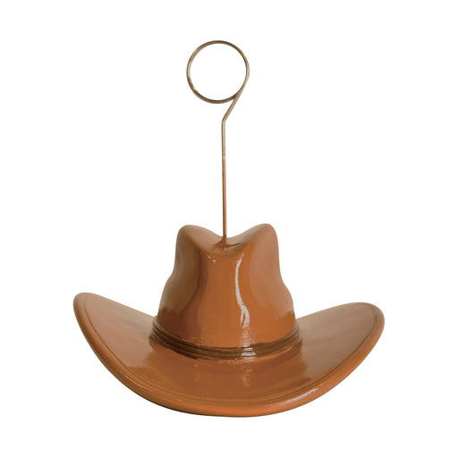 Cowboy Hat Photo/Balloon Holder – 6 Oz by Beistle for Western Balloon/Photo Holders