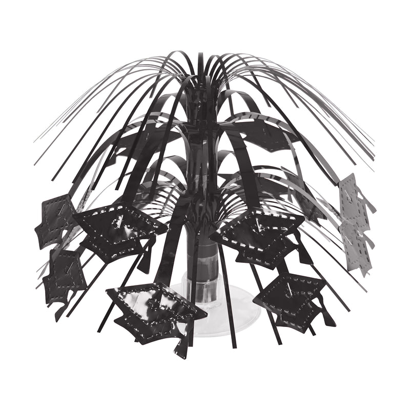 Grad Cap Mini Cascade Centerpiece – 7½" – (1/Pkg) by Beistle for Graduation Icon Cascades