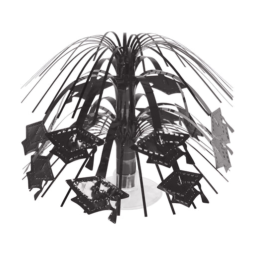 Grad Cap Mini Cascade Centerpiece – 7½" – (1/Pkg) by Beistle for Graduation Icon Cascades