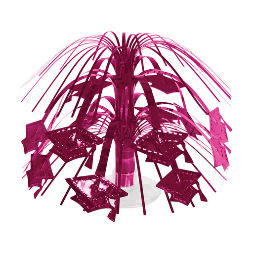 Grad Cap Mini Cascade Centerpiece – 7½" – (1/Pkg) by Beistle for Graduation Icon Cascades