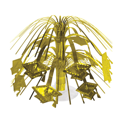 Grad Cap Mini Cascade Centerpiece – 7½" – (1/Pkg) by Beistle for Graduation Icon Cascades