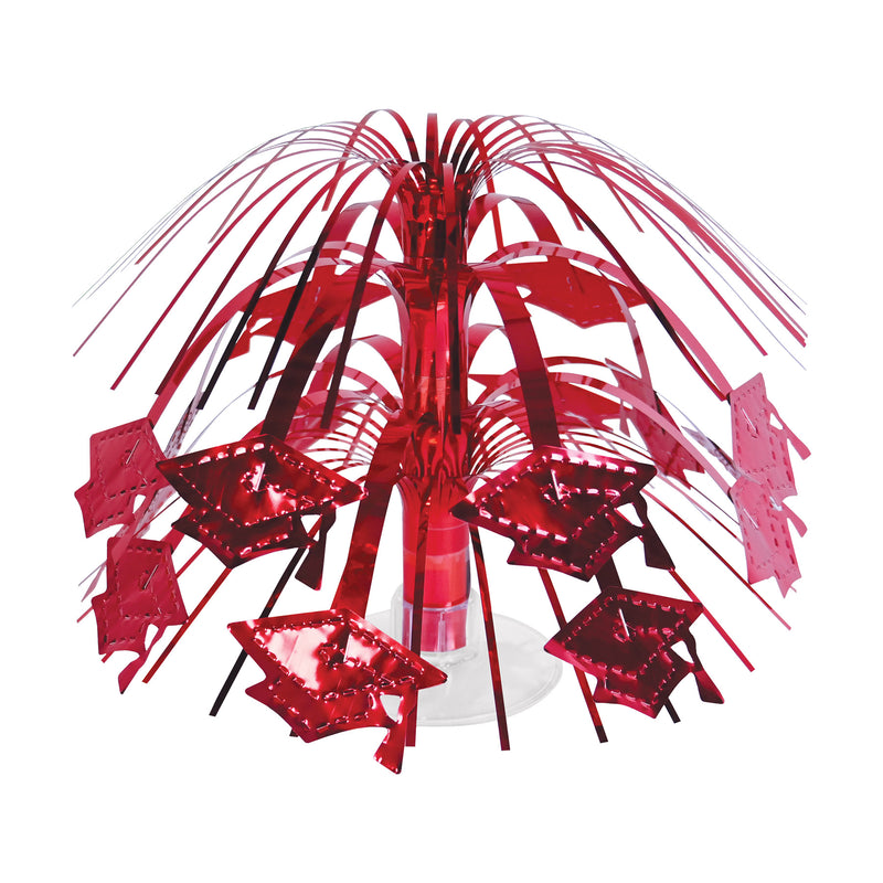 Grad Cap Mini Cascade Centerpiece – 7½" – (1/Pkg) by Beistle for Graduation Icon Cascades