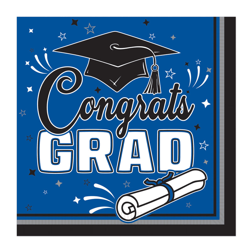 Congrats Grad Luncheon Napkins – (36/Pkg)