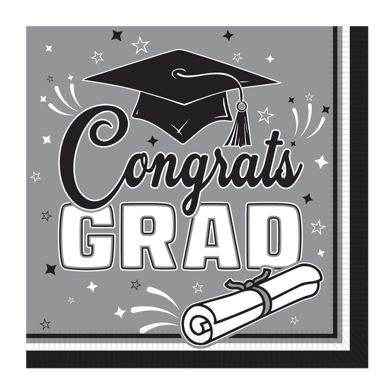 Congrats Grad Luncheon Napkins – (36/Pkg)