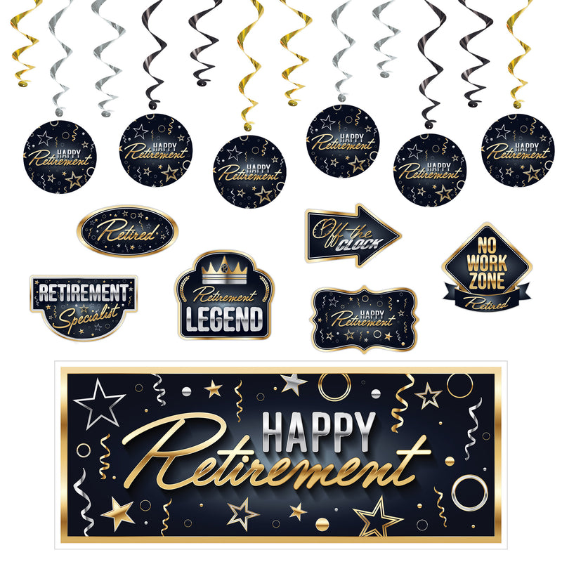Retirement Party Kit – (19/Pkg)