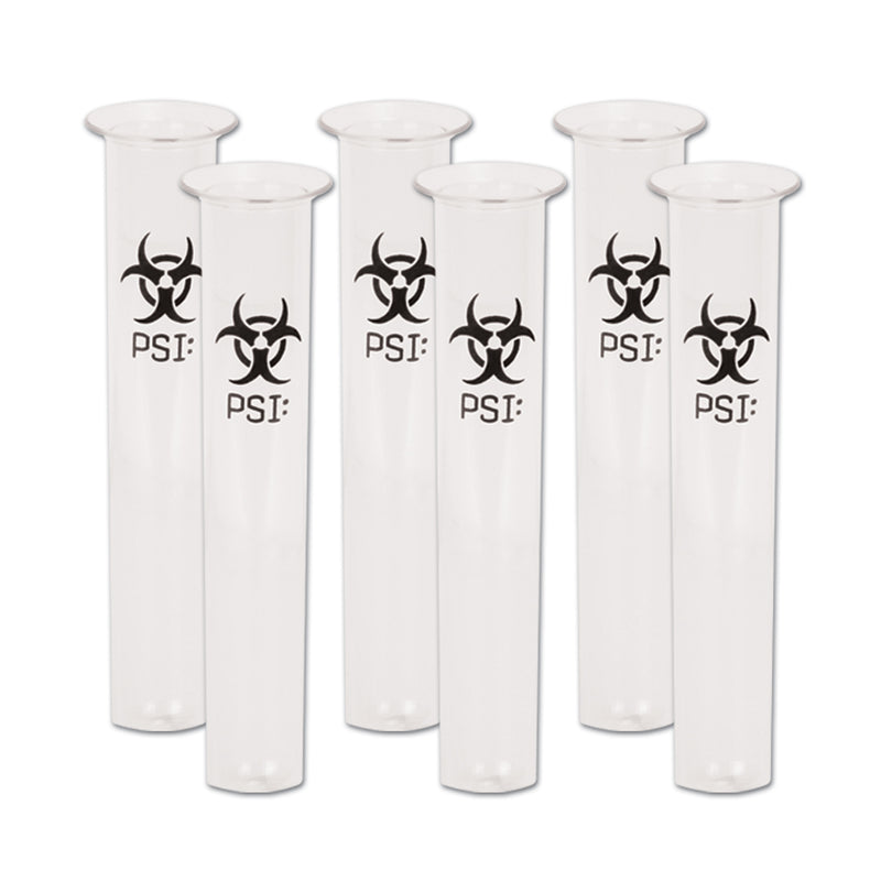 PSI Test Tube Shot Glasses – 2 Oz – (6/Pkg) by Beistle for Crime Scene Drinkware