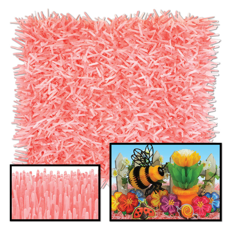 Pkgd Fringed Tissue Mats – 15" x 30" – (2/Pkg) by Beistle for Spring/Summer Tissue Grass Mats