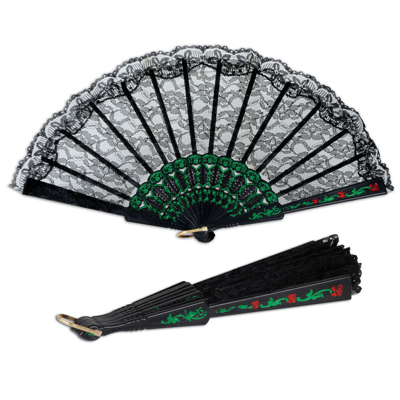 Fiesta Fan – 9½" – (1/Pkg) by Beistle for Fiesta/Cinco de Mayo Props