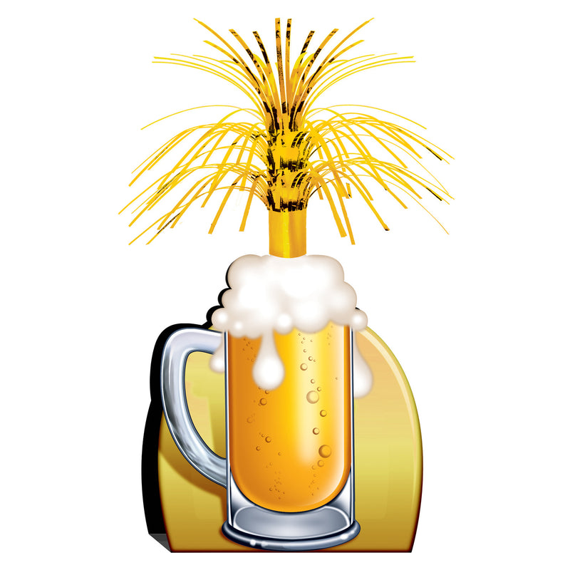 Beer Mug Centerpiece – 15" – (1/Pkg)