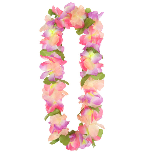 Silk 'N Petals Tropical Garden Lei – 38" by Beistle for Luau Silk 'N Petal Leis