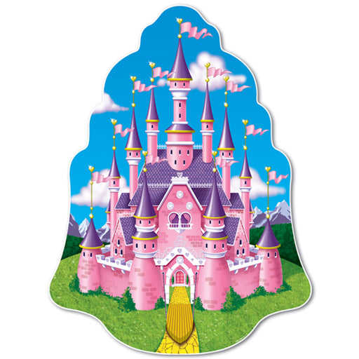 Princess Castle Wall Plaque – 16½" by Beistle for Princess Printed