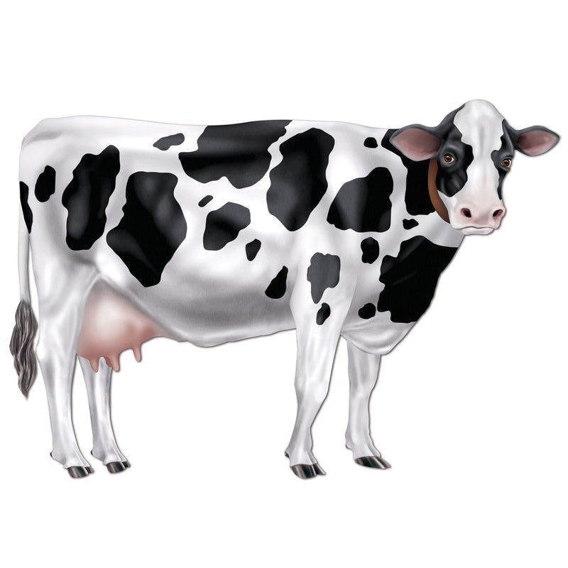 Jointed Cow – 34½" – (1/Pkg) by Beistle for Farm Printed One Side