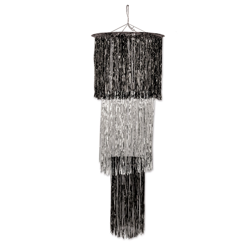 3-Tier Shimmering Chandelier – 4' – (1/Pkg)