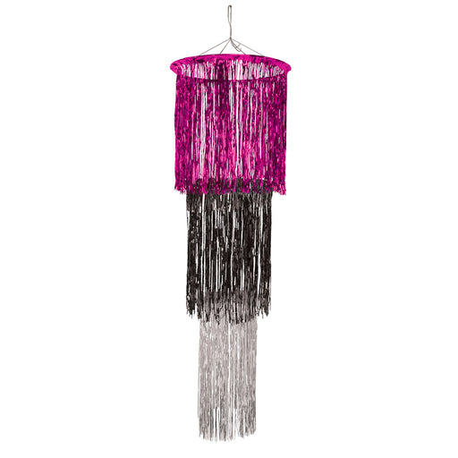 3-Tier Shimmering Chandelier – 4' – (1/Pkg) by Beistle for General Occasion Columns and Chandeliers