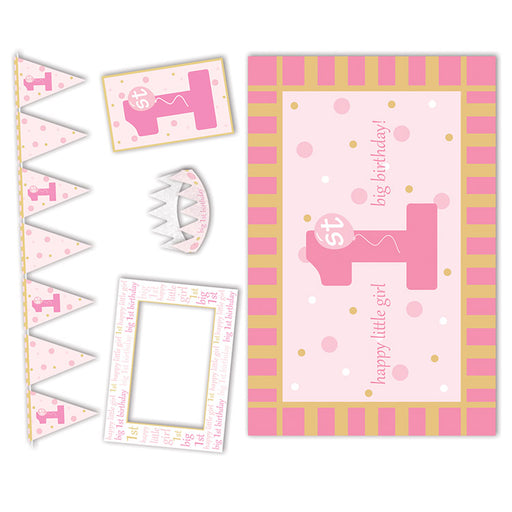 "1st" Birthday High Chair Decorating Kit – (5/Pkg) by Beistle for 1st Birthday Everyday