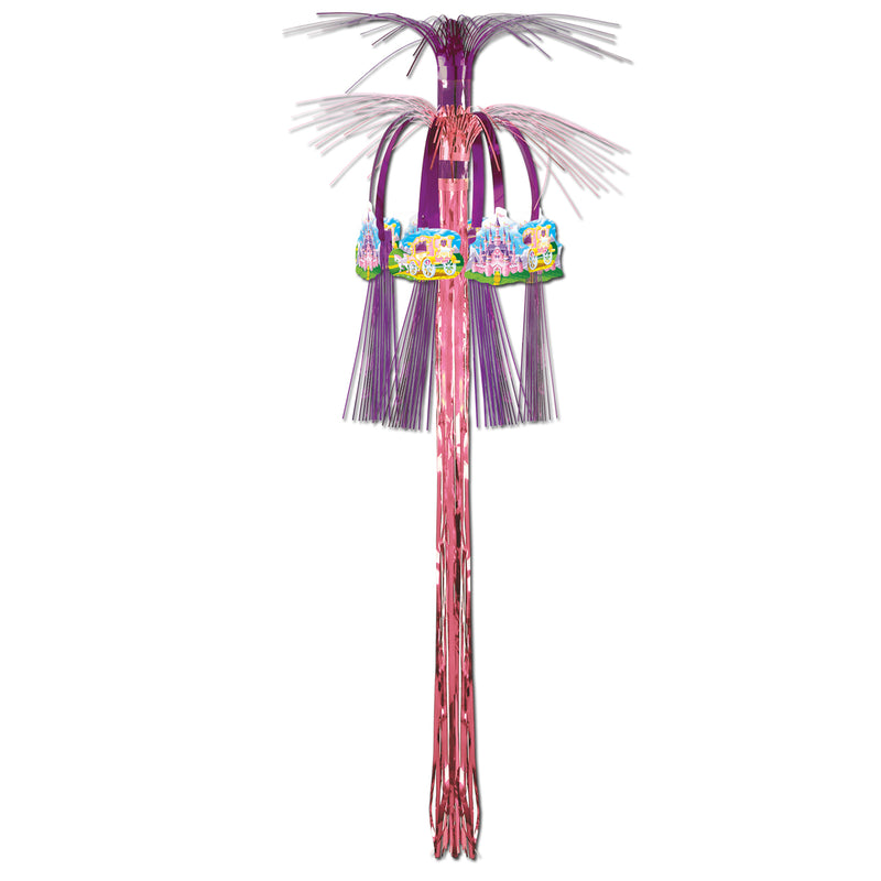 Princess Cascade Hanging Column – 3' – (1/Pkg) by Beistle for Princess Metallic