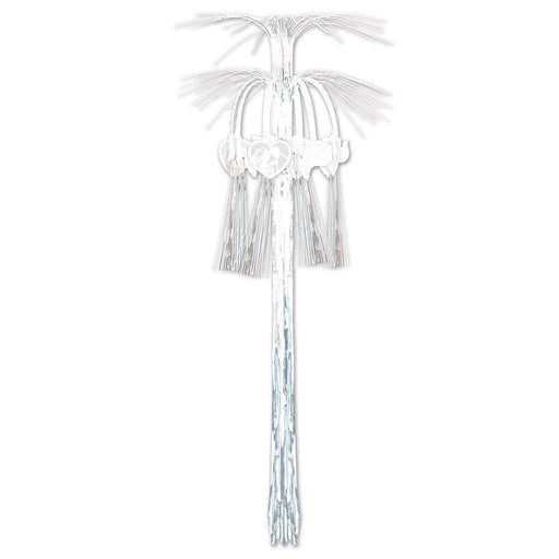 Wedding Cascade Hanging Column – 3' – (1/Pkg) by Beistle for Wedding Metallic