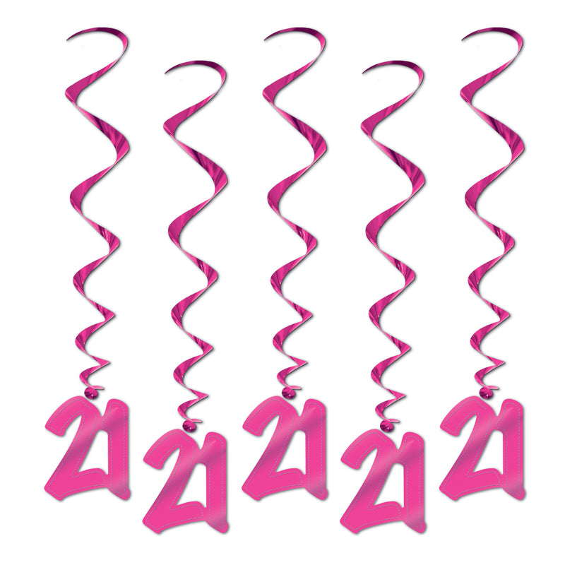 "21" Whirls – 3' – (5/Pkg)