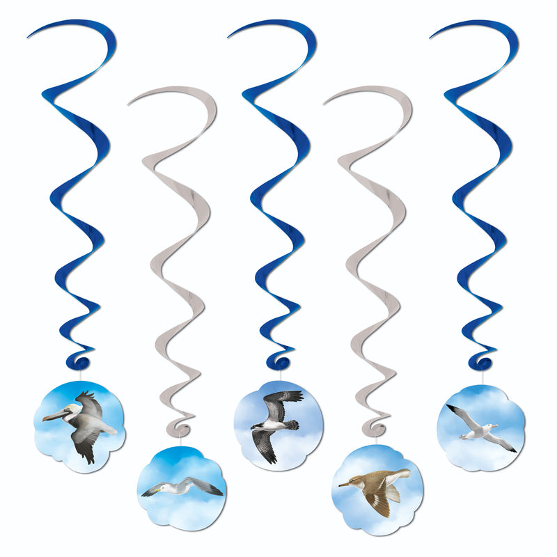Ocean Bird Whirls – 3' 4" – (5/Pkg)