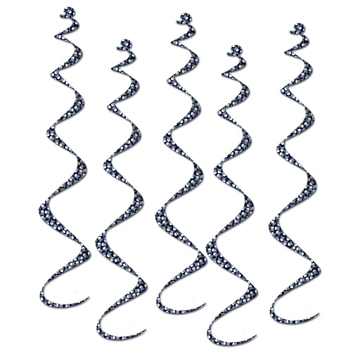 Printed Pirate Twirly Whirlys – 24" – (5/Pkg) by Beistle for Pirate Whirls