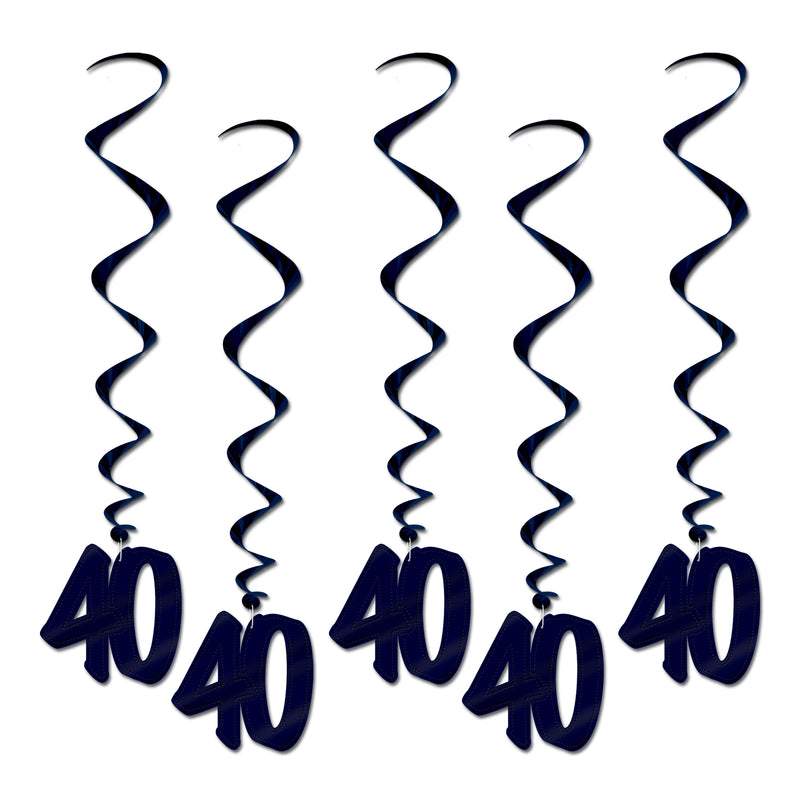 "40" Whirls – 3' – (5/Pkg)