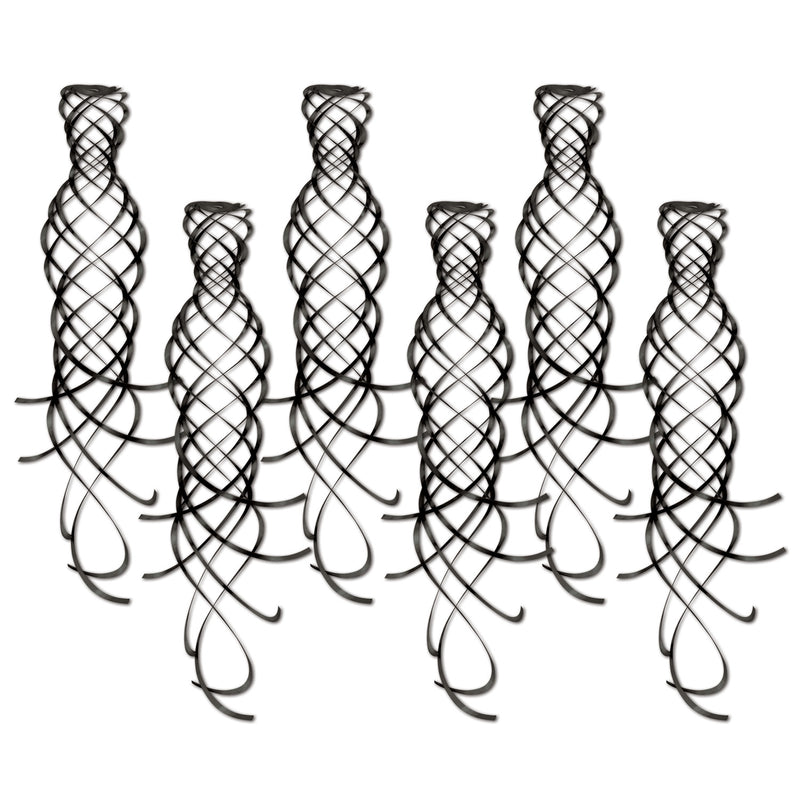 Shimmering Whirls – 20" – (6/Pkg)