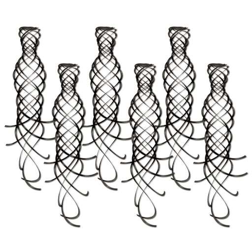 Shimmering Whirls – 20" – (6/Pkg) by Beistle for General Occasion Whirls