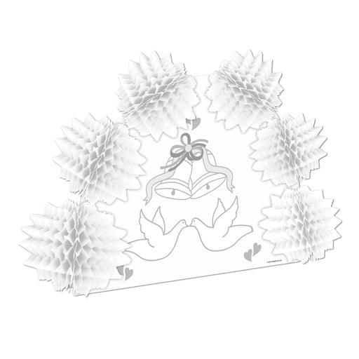 Wedding Pop-Over Centerpiece – 10" – (1/Pkg) by Beistle for Wedding Tissue