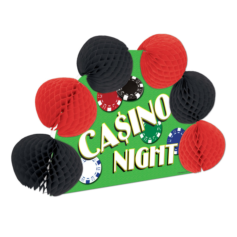 Casino Pop-Over Centerpiece – 10" – (1/Pkg)