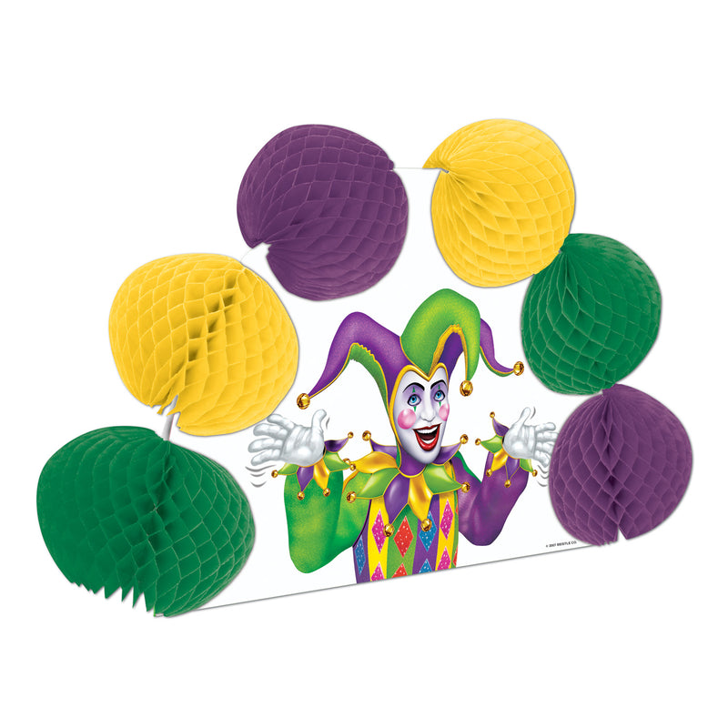 Mardi Gras Pop-Over Centerpiece – 10" – (1/Pkg) by Beistle for Mardi Gras Tissue