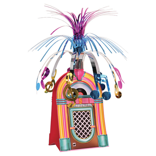 Jukebox Centerpiece – 15" – (1/Pkg) by Beistle for 50's/Rock & Roll Cascades