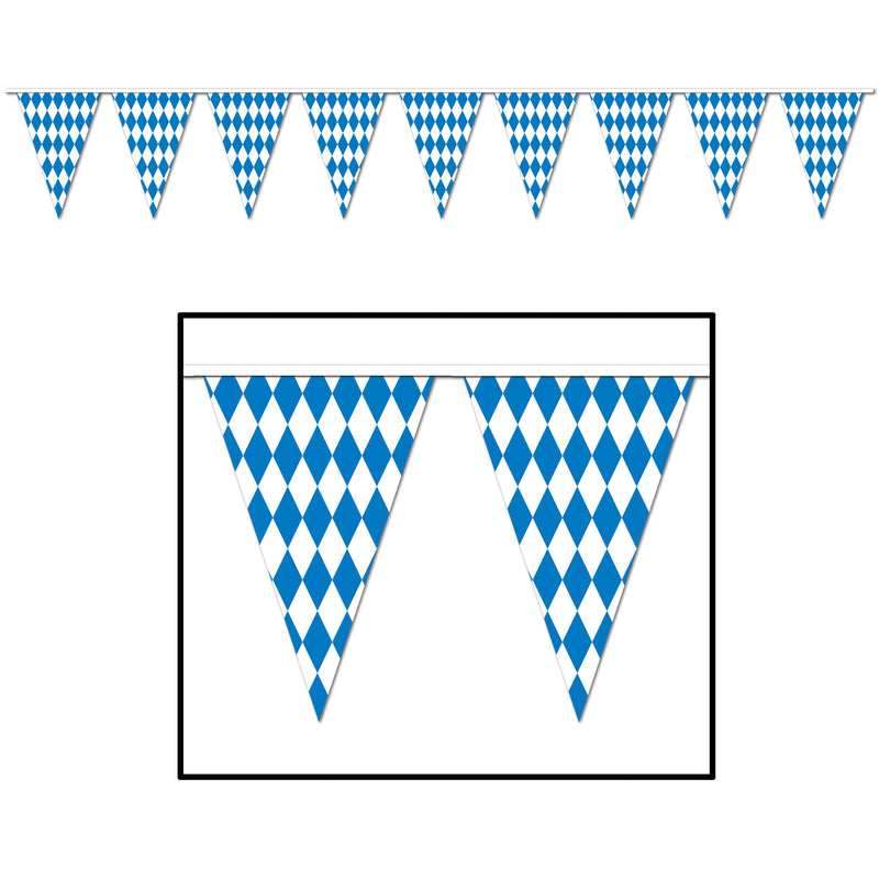 Oktoberfest Pennant Banner – 17" x 30' – (1/Pkg) by Beistle for Oktoberfest Pennant Banners