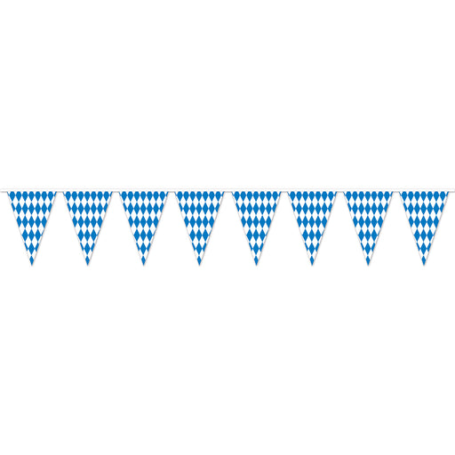 Oktoberfest Pennant Banner – 17" x 120' – (1/Pkg) by Beistle for Oktoberfest Pennant Banners