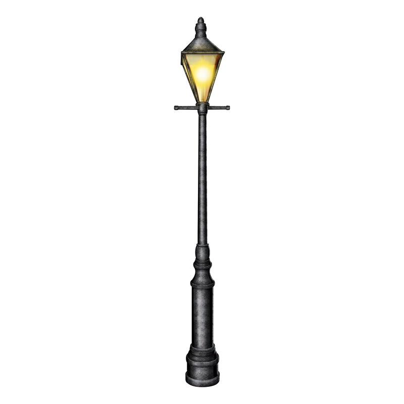 Jointed Lamppost – 6' – (1/Pkg) by Beistle for Mardi Gras Printed One Side