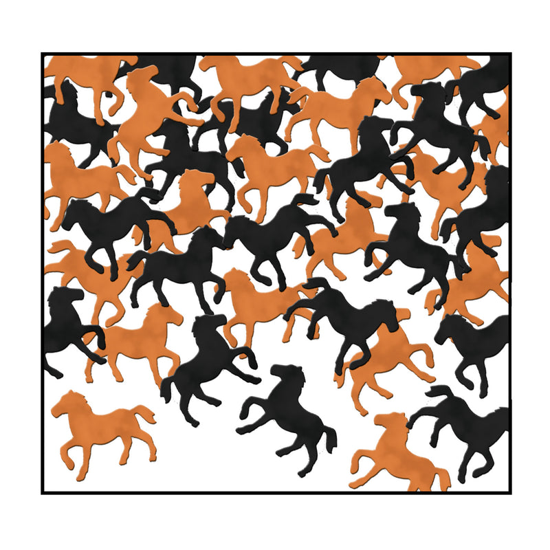 Fanci-Fetti Horses – (1 Oz/Pkg) by Beistle for Derby Day Fanci-Fetti