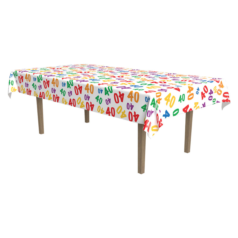 "40" Tablecover – 54" x 108" – (1/Pkg)