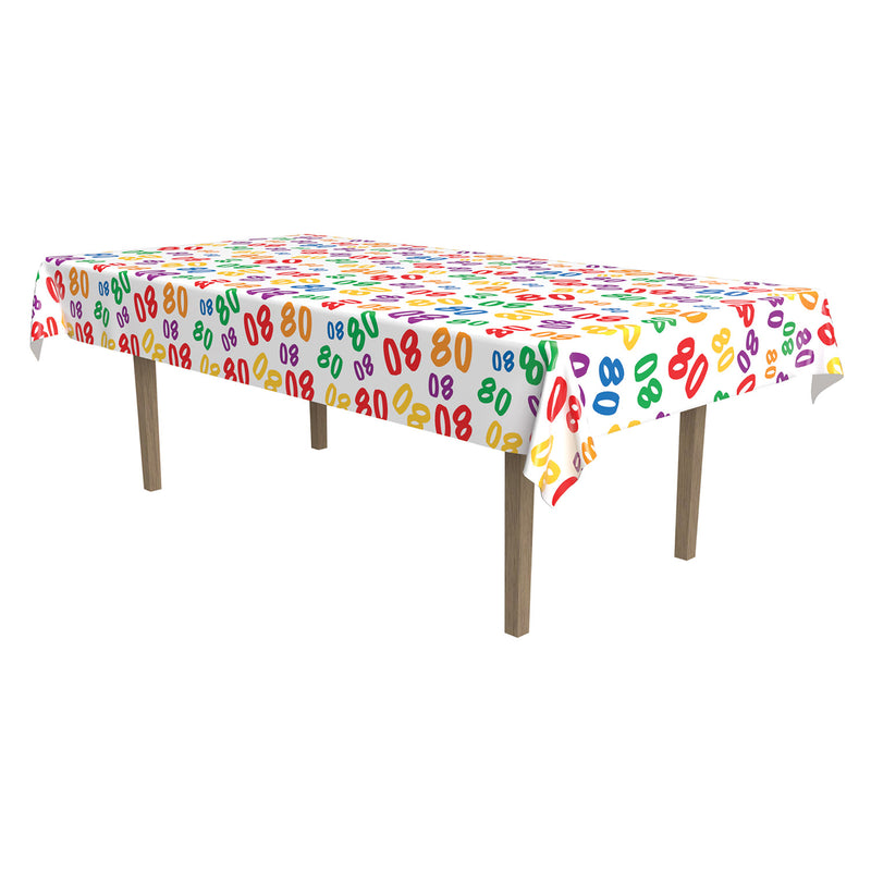 "80" Tablecover – 54" x 108" – (1/Pkg)