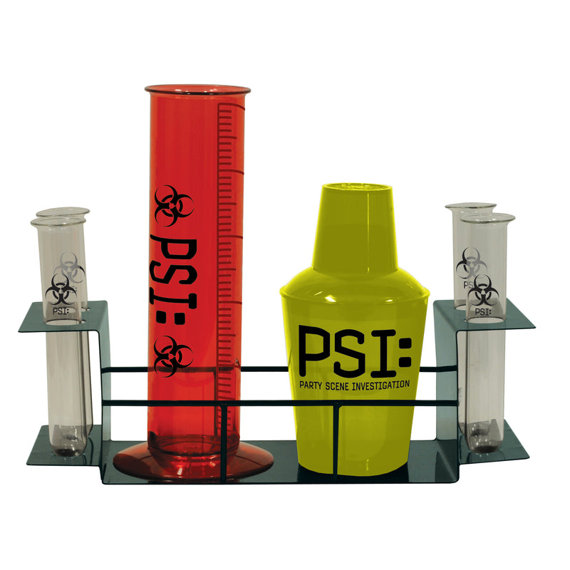 PSI Drink Set – (1/Box) by Beistle for Crime Scene Drinkware