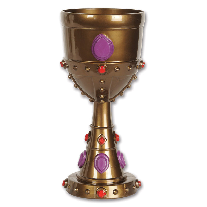 Plastic Jeweled Goblet – 8 Oz