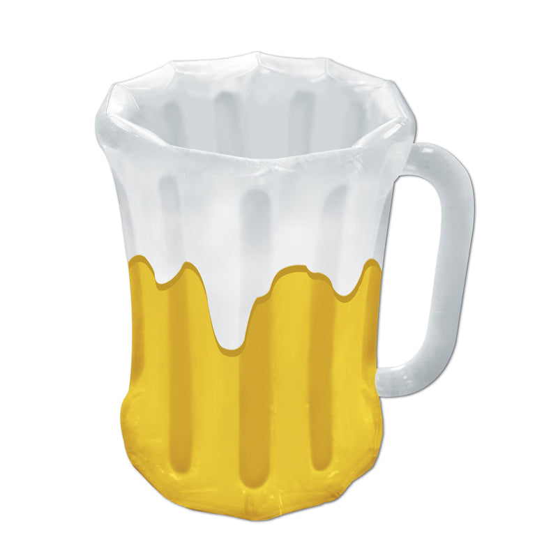 Inflatable Beer Mug Cooler – 18"W x 27"H – (1/Pkg) by Beistle for Oktoberfest Inflatables
