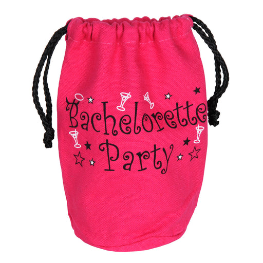 Bachelorette Tote Bag – 7" x 5½" – (1/Card) by Beistle for Bachelorette Treat/Favor Bags