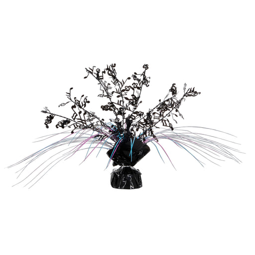 Musical Notes Gleam 'N Spray Centerpiece – 11" – (1/Pkg) by Beistle for Music Gleam 'N Burst