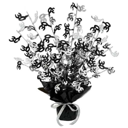 "30" Gleam 'N Burst Centerpiece – 15" – (1/Pkg) by Beistle for Over-The-Hill Gleam 'N Burst