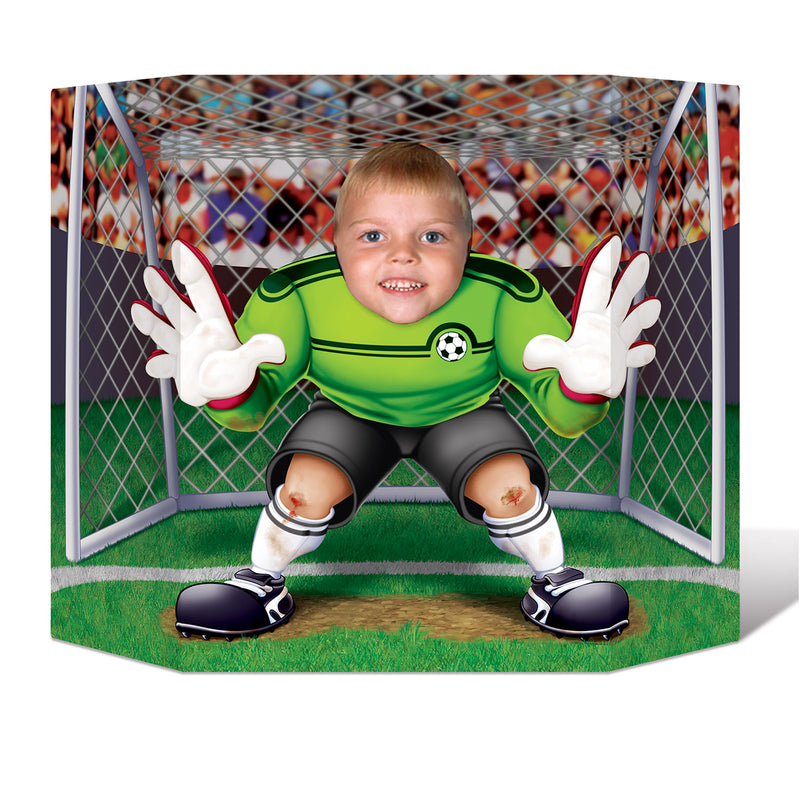 Soccer Photo Prop – 3' 1" x 25" – (1/Pkg) by Beistle for Soccer Photo Props